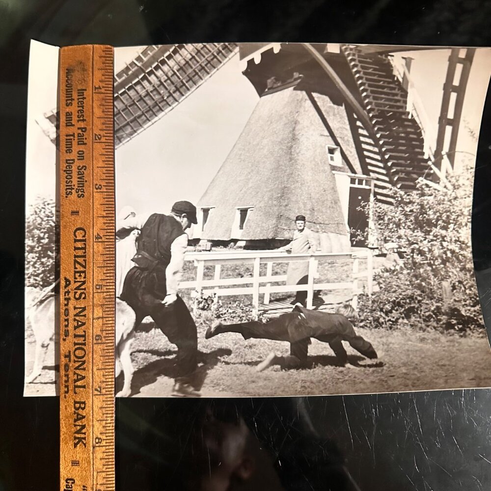 Vintage 1959 Movie Still "A Dog Of Flanders" 7x9 Black & White Fight Scene Photo - Picture 3 of 13